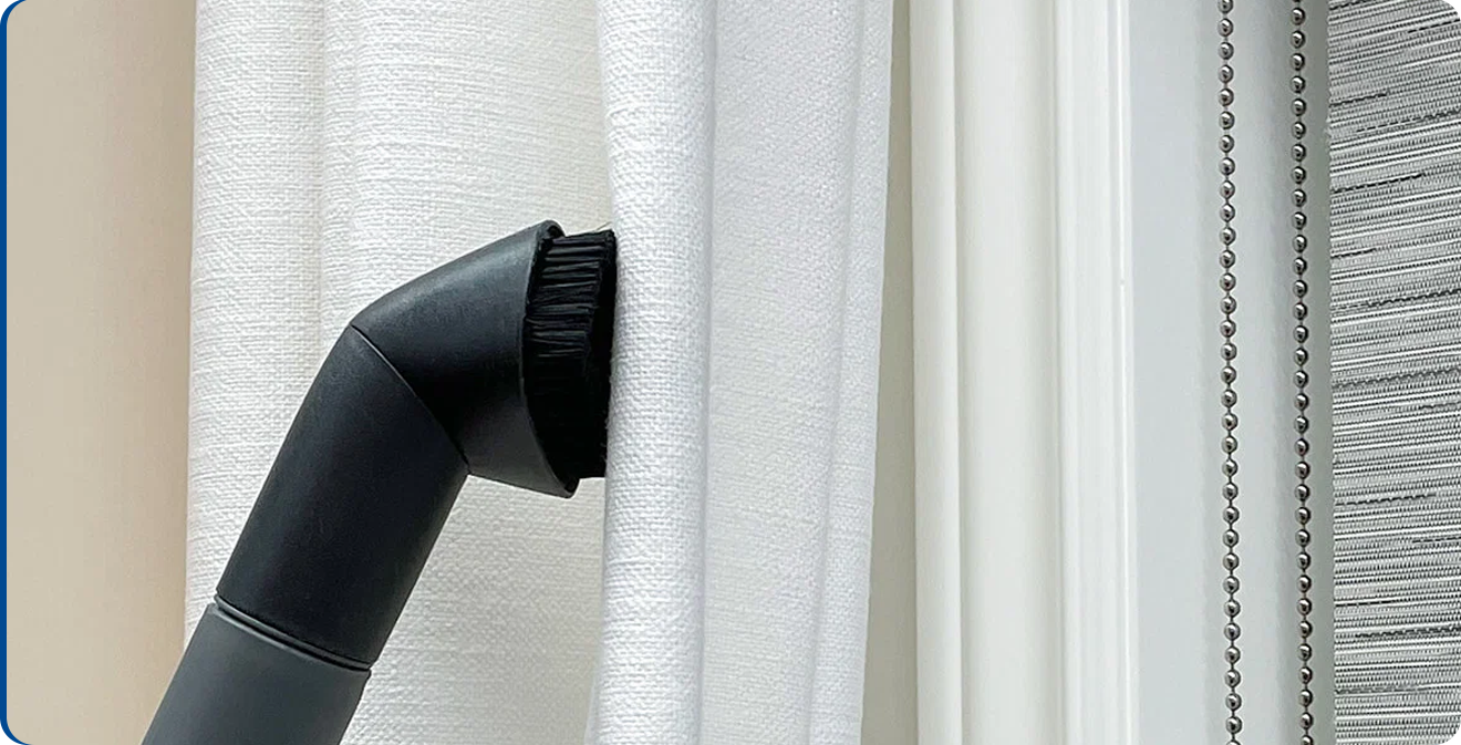 Blind and Curtain Steam Cleaning
